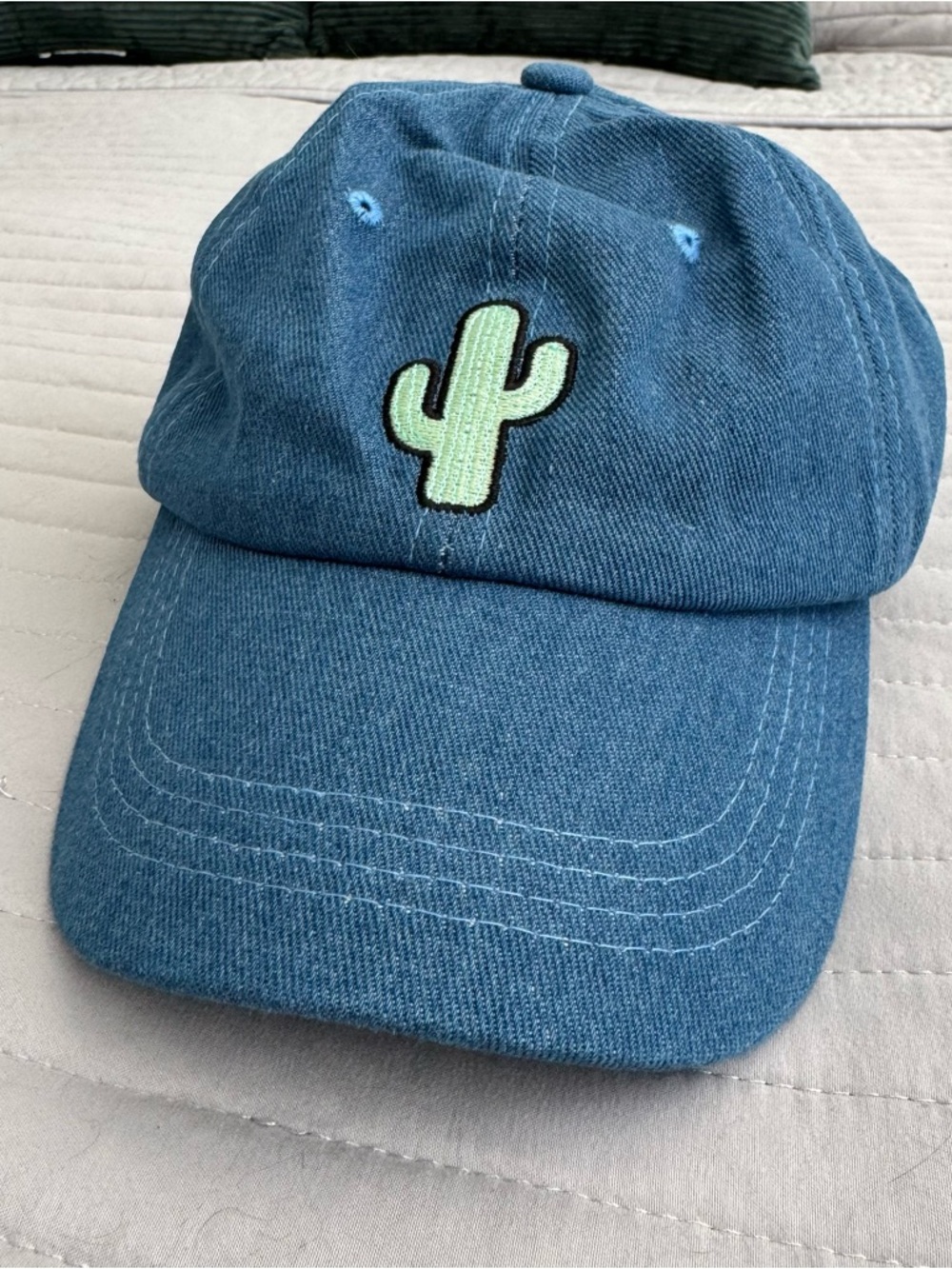 Cactus Embroidered Baseball Cap